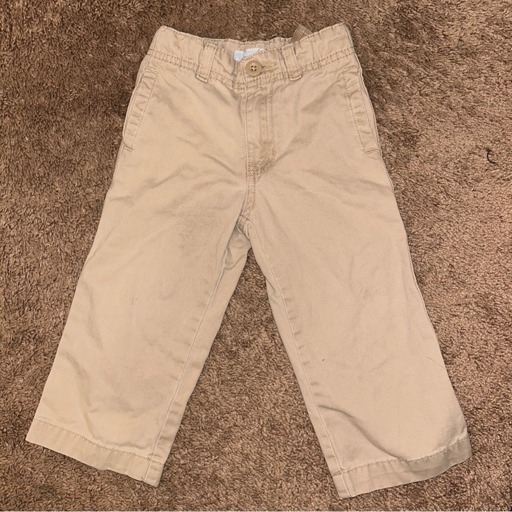 3 for $15! 2t Toddler Boy Adjustable Waist old navy khaki pants toddler khakis